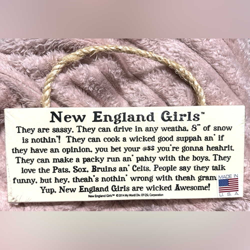 New England Girls’ Sign 🩷